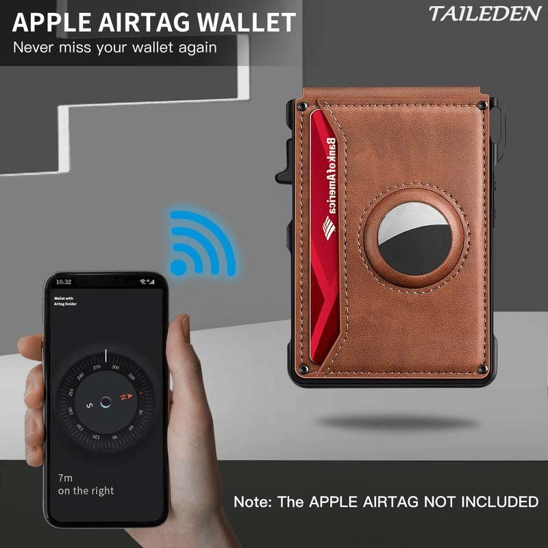 🏆#1 Bestselling🏆TAILEDEN Men's Minimalist Bifold Wallet with Slot & RFID