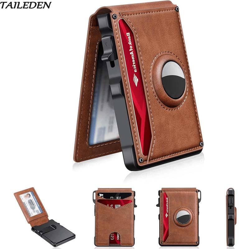 🏆#1 Bestselling🏆TAILEDEN Men's Minimalist Bifold Wallet with Slot & RFID