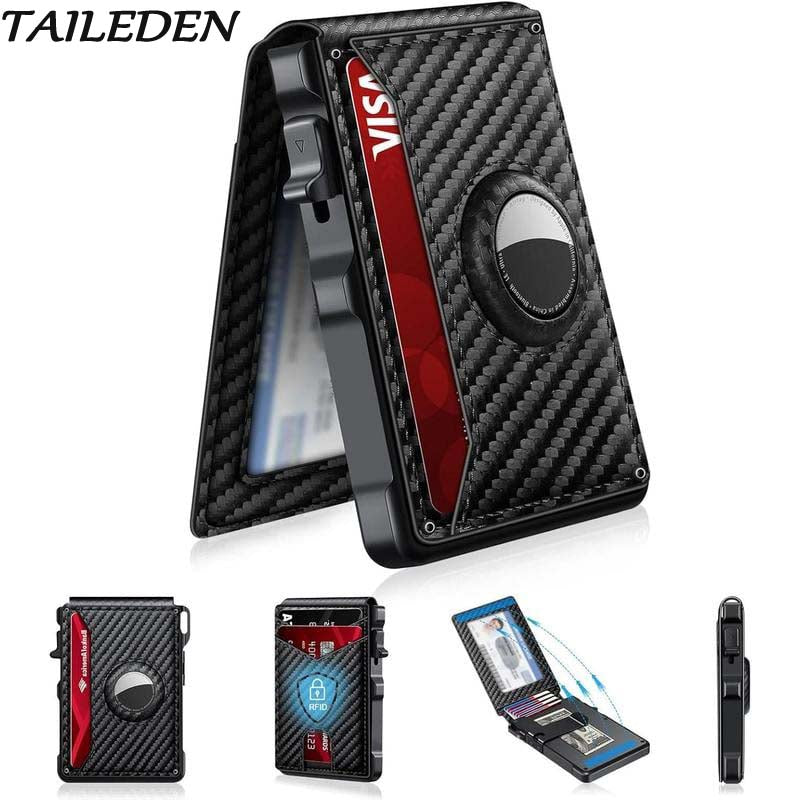 🏆#1 Bestselling🏆TAILEDEN Men's Minimalist Bifold Wallet with Slot & RFID